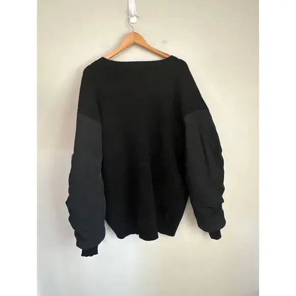 Unisex Barneys New York Utility Cardigan Sweater Button Up Size Large - Picture 7 of 9